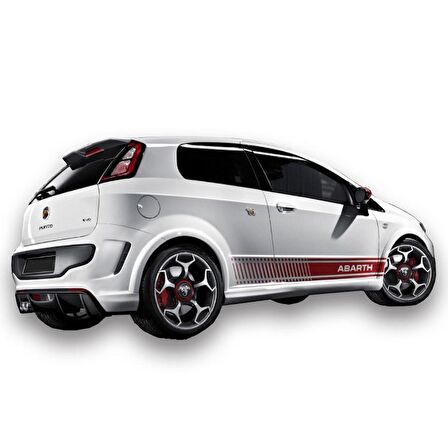 Fiat Punto Evo (2010 Ve Sonrası) Yan Marşpiyel Seti (Plastik)