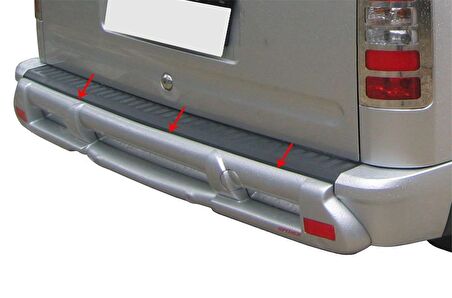 Ford Connect Arka Tampon Altı (Reflektörlü-Sensör Yerli) Fiber 2002-2014