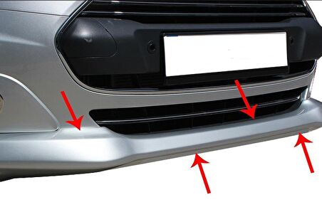 Ford Connect Ön Tampon Altı Fiber 2014 ve Sonrası