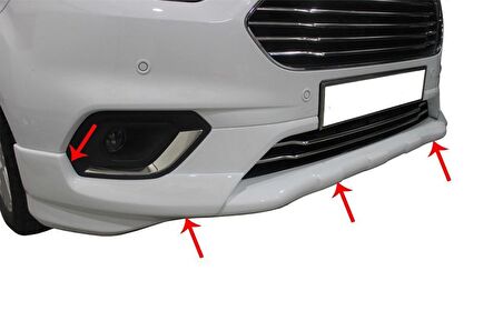Ford Courier Ön Tampon Altı 2017 ve Sonrası
