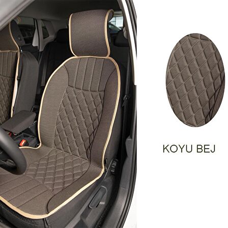 Elegance 2'Li Set Minder Koyu Bej / Klmny533