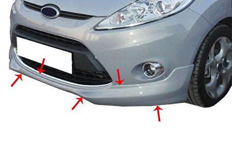 Ford Fiesta 6 Ön Tampon Altı Fiber 2008 ve Sonrası