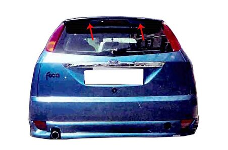 Ford Focus 1 HB Spoiler Camüstü Fiber 1998-2005