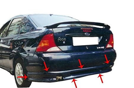 Ford Focus 1 SD Arka Tampon Altı Fiber 1998-2005
