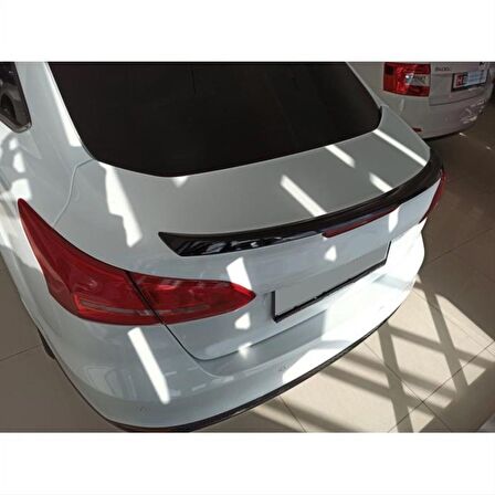 Ford Focus 2014-2018 Hybrıd Spoıler   - Pıano Black (Parlak Sıyah)