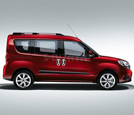 Fiat Doblo Krom Kapı Kolu 4 Kapı 8 Prç 2010 Üzeri (Set)