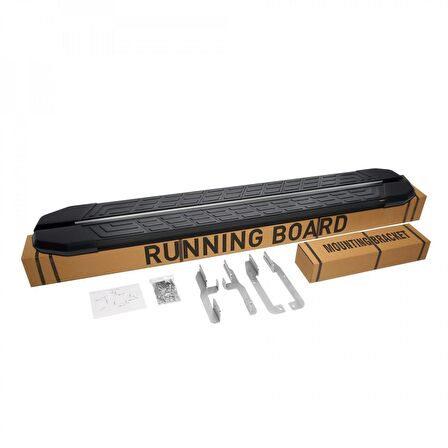 Fiat Doblo Uzun Şase Newline Siyah Yan Basamak 223 Cm 2001-2010