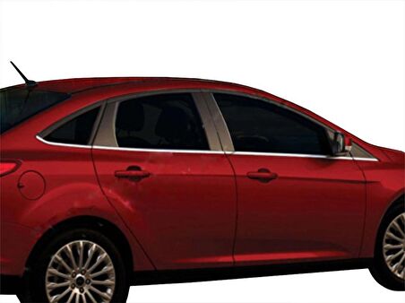 Ford Focus 3 Sd Cam Çıtası 8 Prç. Krom 2011-2014