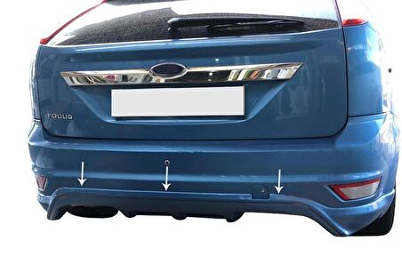 Ford Focus HB 2 Arka Tampon Altı Fiber 2008-2011