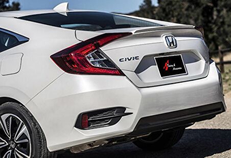 Honda Civic 2016 S Fc5 - Rs Spoiler - Plastik