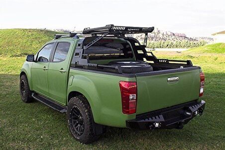 Isuzu D-Max 2006+ Uyumlu Sepetli Roll Bar AQM-S10