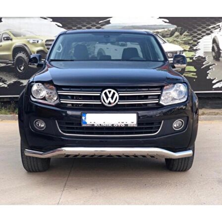 Volkswagen Amarok 2012+ / 2017+ Ön Koruma GloPlus Chrome PST21