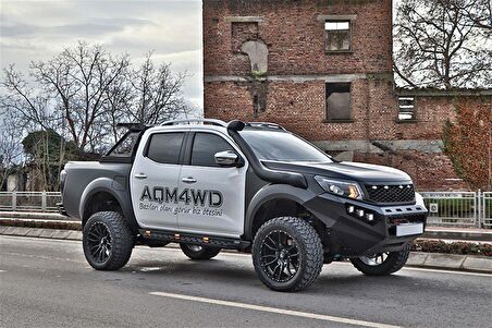 Toyota Hilux Ön Demir Tampon BUMPER SİYAH LEDLİ AQM-M50