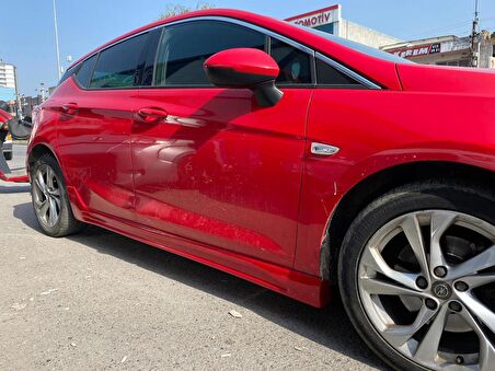 Opel Astra K 2015- Yan Marşpiyel Elekli Model Boyalı