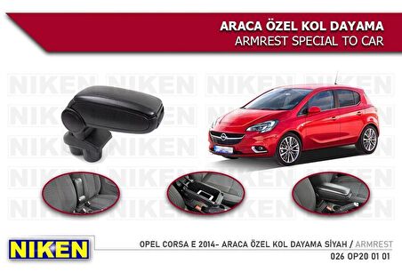 RENAULT CLIO IV 4 HB 2013- ARACA ÖZEL KOL DAYAMA SİYAH