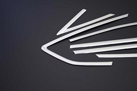 Ford Focus 3 HB Krom Cam Çerçevesi 12 Parça 2011-2017 Arası