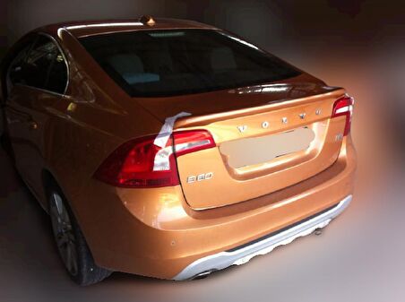 Volvo S60 Spoiler 2011-Boyalı
