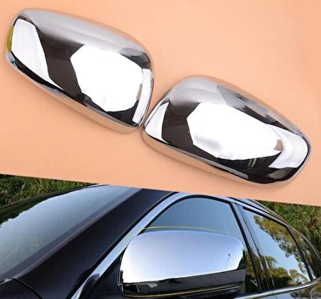 Renault Kadjar 2015 Sonrası Ayna Kapağı Abs Krom 2 Parça