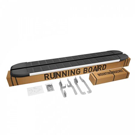 Fiat Doblo Uzun Şase S-Line Aluminyum Yan Basamak 223 Cm 2001-2010