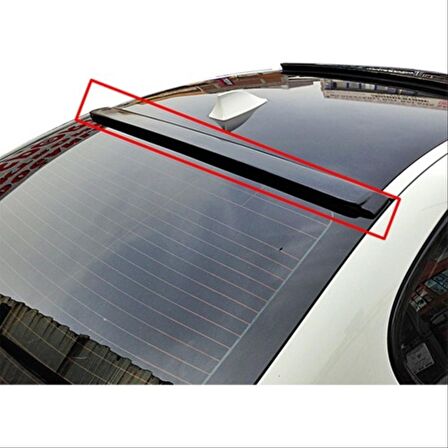 Bmw 5 Serisi G30 Cam Üstü Spoiler  - Pıano Black (Parlak Siyah)