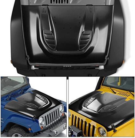 Wrangler Jk 2007-2017  10. Yıl Kaput (Sac)
