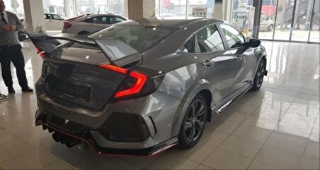 Honda Cıvıc Fc5 2016-2020 Type-R Arka Tampon