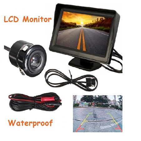 Space Kameralı LCD monitör 4,3 İnç / GUAL60