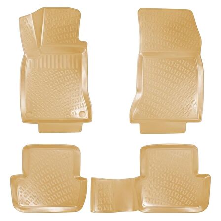 Volkswagen Golf6 2008-2012 3D Havuzlu Bej Paspas Seti