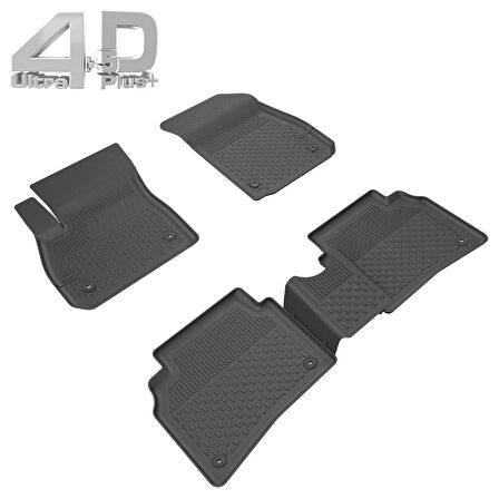 Sahler Seat Ibiza 3 2001-2008 Siyah Renk 4.5D Araca Özel Paspas Seti 5 Parça