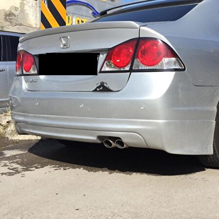 Honda Civic Arka Tampon Eki Mugen Model 2006-2012 BOYALI