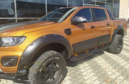 FORD WILDTRACK CİVATALI ÇAMURLUK KAPLAMA 4.5 CM  Dodik Seti