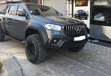 Mercedes X-Class Çamurluk Kaplama Civatalı 4.5cm Dodik Seti