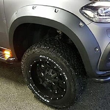 Mercedes X-CLASS Çamurluk Kaplama Tek Depo 4.5cm CİVATALI Dodik Seti