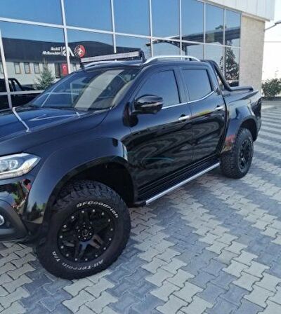 Mercedes X-CLASS Jumbo Çamurluk Kaplama 7.5cm Dodik Seti