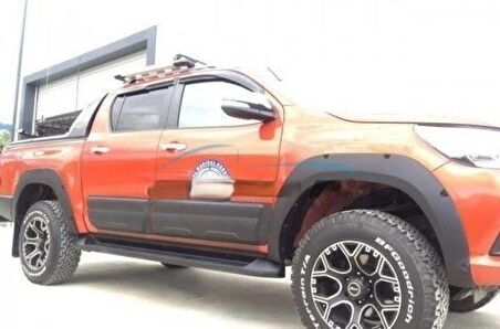 Toyota Hilux Çamurluk Kaplama Civatasız 2.5cm Dodik Seti 2012 / 2019