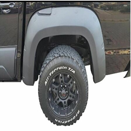 Volkswagen Amarok Çamurluk Kaplama Civatasız 4.58cm Dodik Seti  2012 / 2019