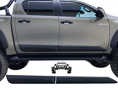 Toyota Hilux Gövde Kaplama Yan Kapı Koruma 2015 / 2022