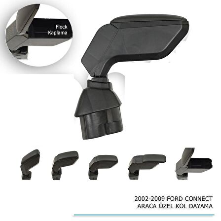 Ford Connect Araca Özel Kol Dayama Siyah 2002-2009