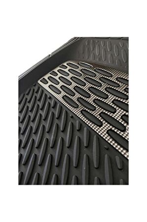 Safir Volvo S60 Havuzlu Universal Paspas Krom Karbon