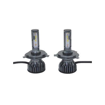 Led far ampulü 6000K 9800LM 12V H4  / LAAM910