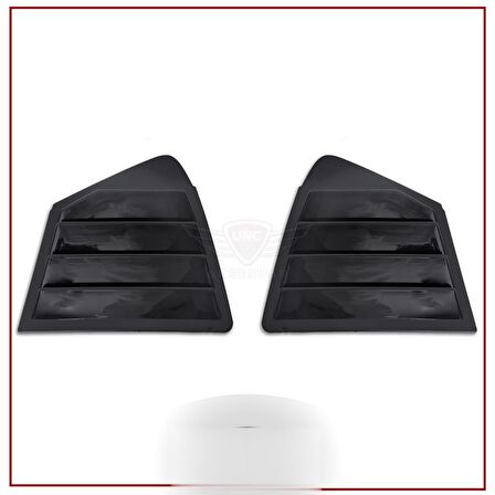 Honda Civic Kelebek Cam Rüzgarlığı 2012-2015 ABS Krom