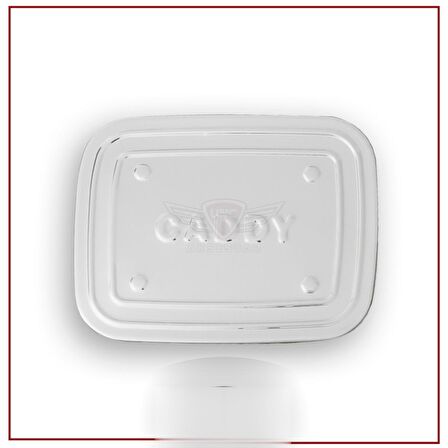 Vw Caddy Depo Kapağı 2003-2015 Paslanmaz Çelik