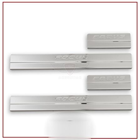 Ford Focus 2 Kapı Eşiği 2005-2011 Paslanmaz Çelik