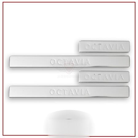 Skoda Octavia 1 Kapı Eşiği 2000-2004 Paslanmaz Çelik