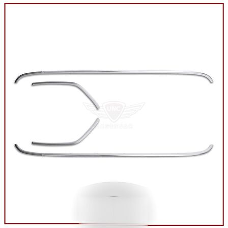 Ford Transit Ön Panjur Çerçevesi 2019- Paslanmaz Çelik