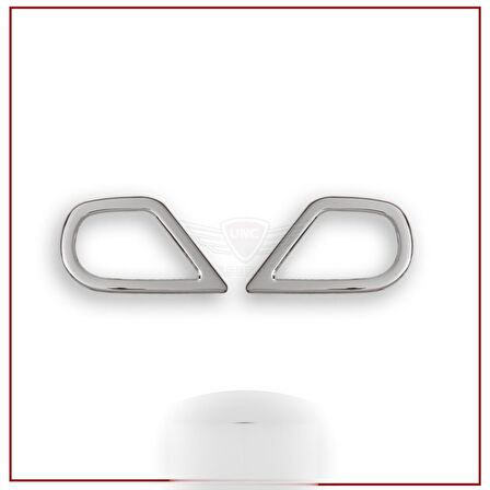 Renault Clio 4 Sis Far Çerçevesi 2012-2018 Paslanmaz Çelik