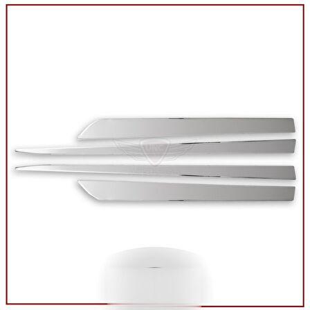 Toyota Corolla Yan Kapı Çıtası 2019- Paslanmaz Çelik