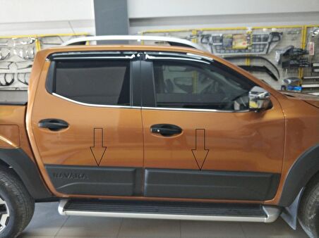 Nissan Navara Gövde Kaplama Yan Kapı Koruma 2012 /2019