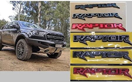 Ford Ranger Raptor Sticker 3D