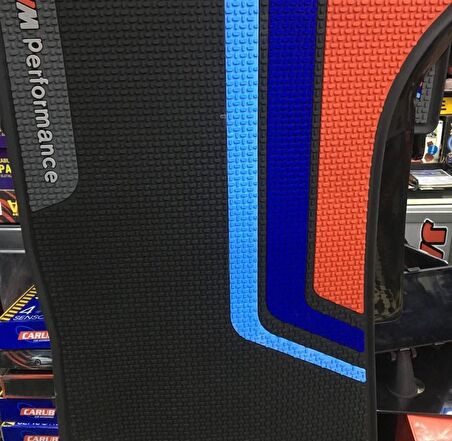 Bmw F10 Paspas Takımı Lateks 5 Serisi Siyah / Mavi 2011+ M.Performance